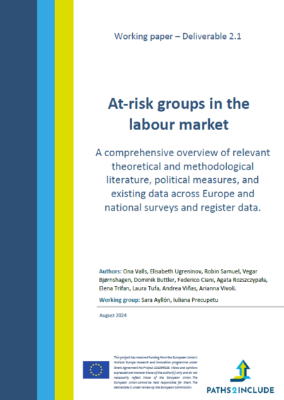 At-risk groups in the labour market